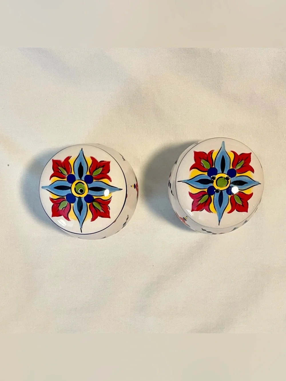 Tabletops Unlimited San Marino Italian Salt & Pepper Shaker Set - Multicolored